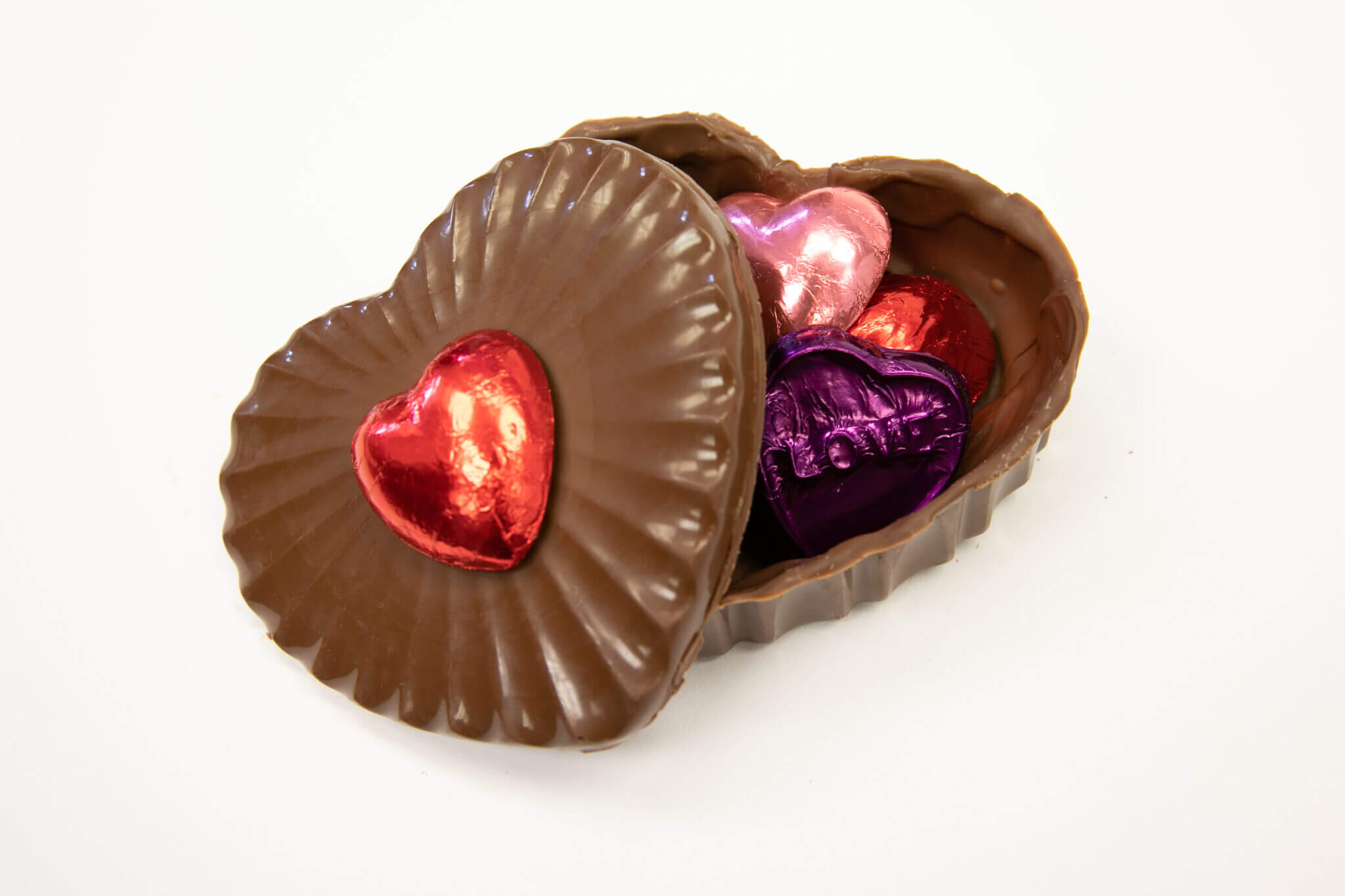 Milk Chocolate Heart Box Cottons Chocolates